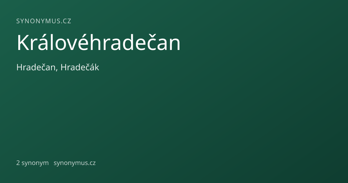 Náhled odkazu: Královéhradečan