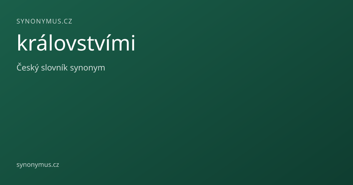 Náhled odkazu: královstvími