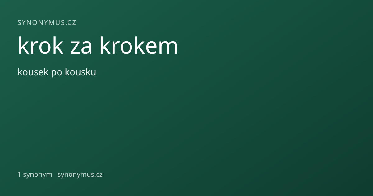 Náhled odkazu: krok za krokem