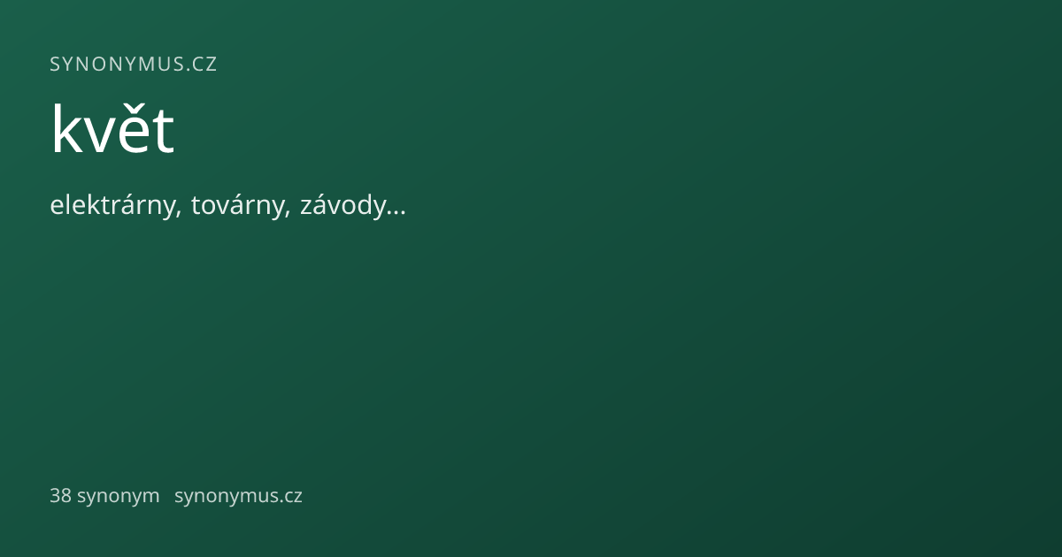 Náhled odkazu: květ