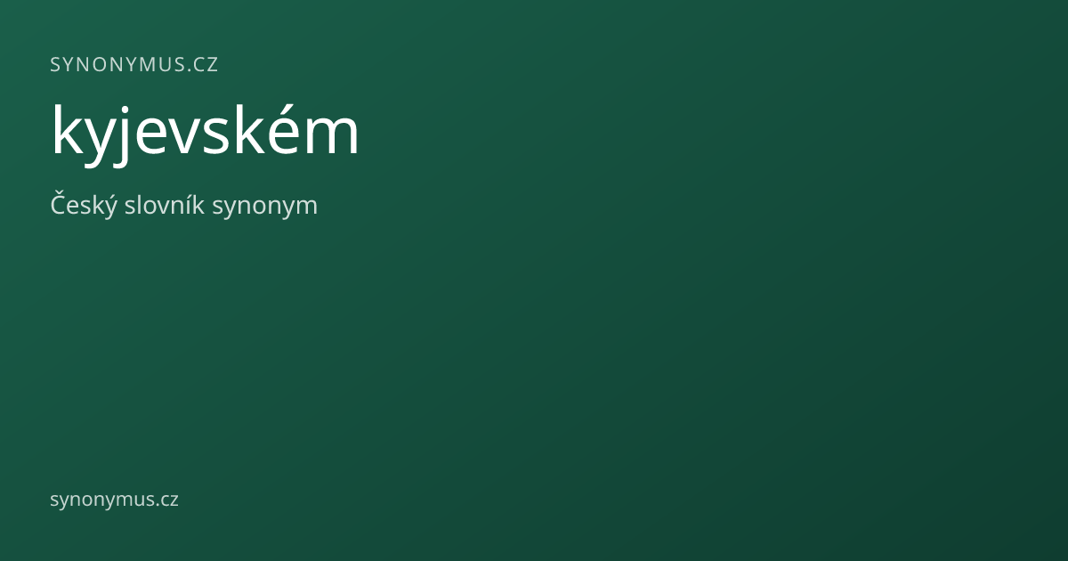 Náhled odkazu: kyjevském