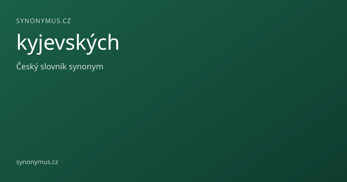 Náhled odkazu: kyjevských