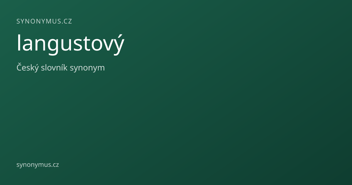 Náhled odkazu: langustový