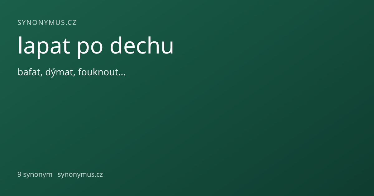 Náhled odkazu: lapat po dechu