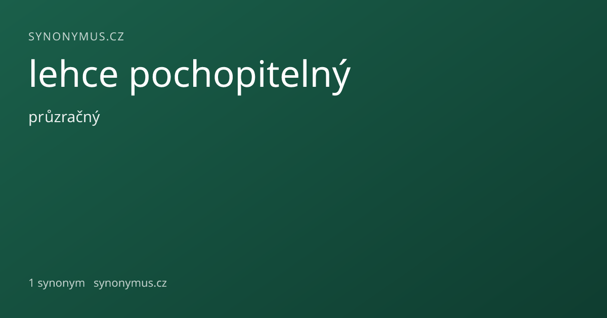 Náhled odkazu: lehce pochopitelný