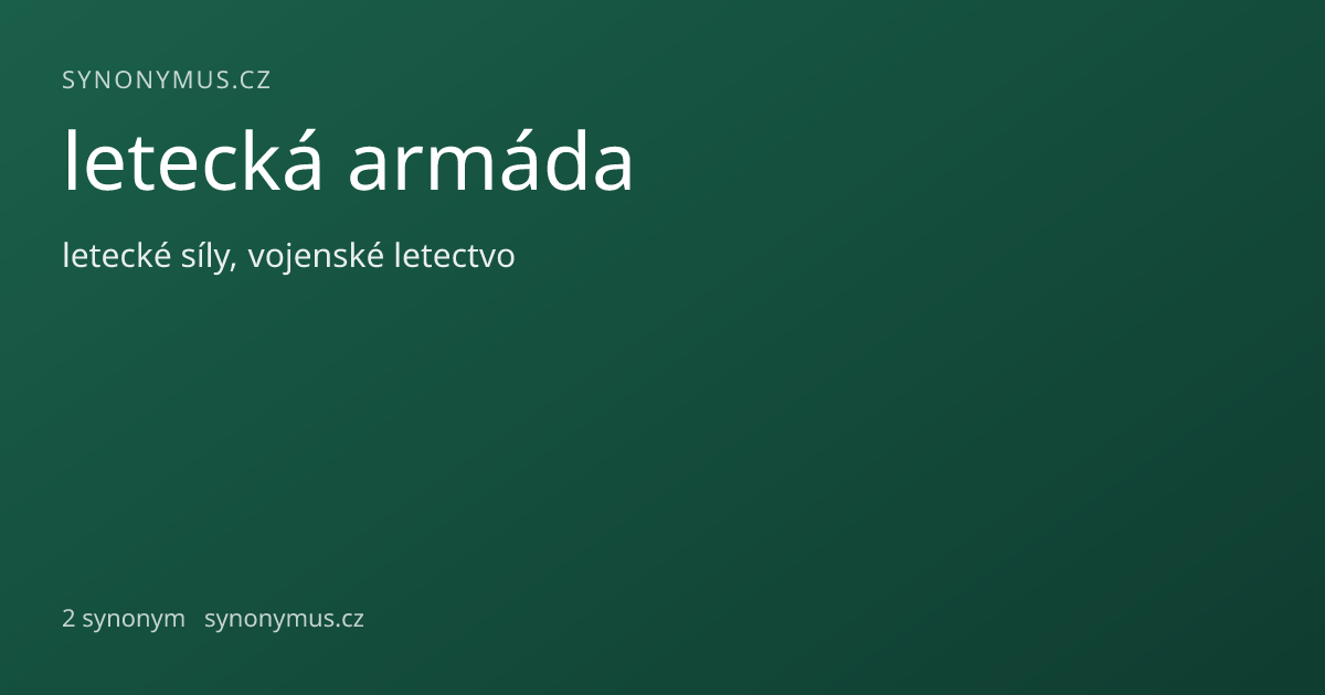 Náhled odkazu: letecká armáda