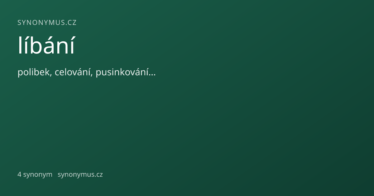 Náhled odkazu: líbání