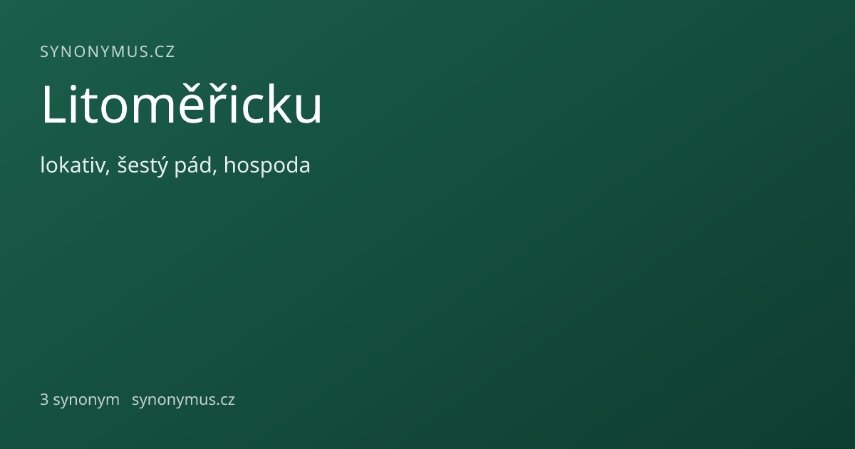 Náhled odkazu: Litoměřicku