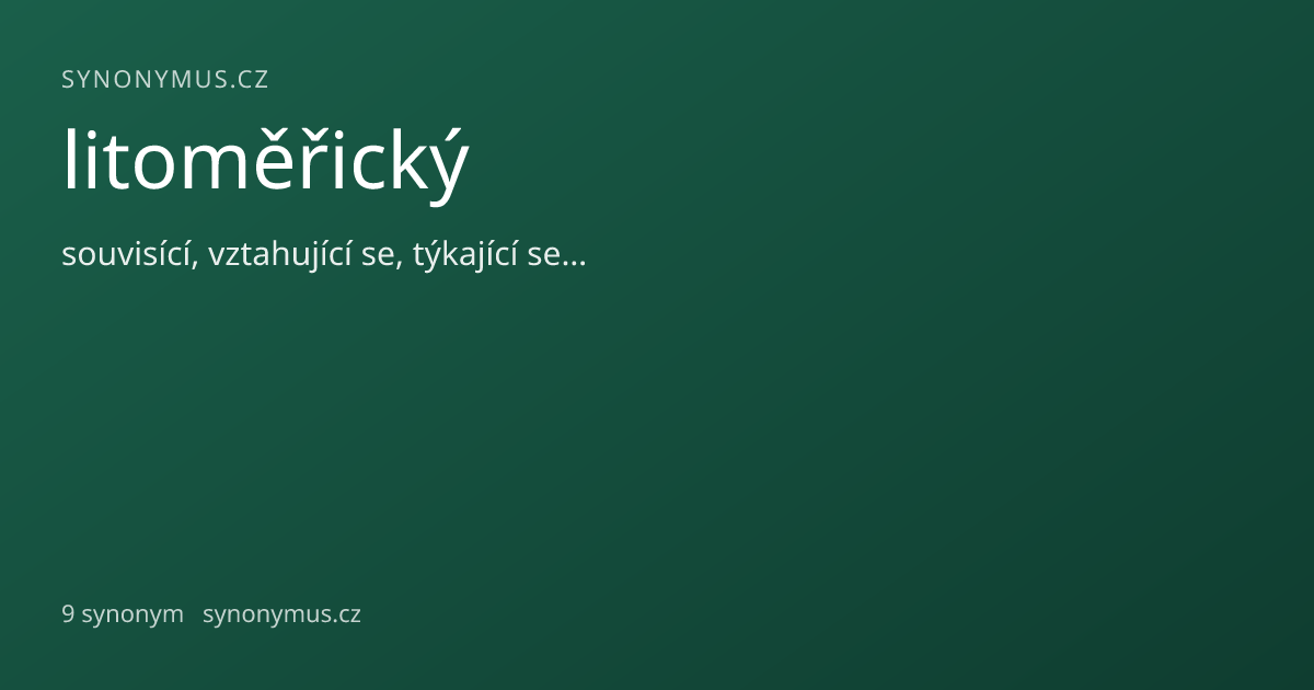 Náhled odkazu: litoměřický