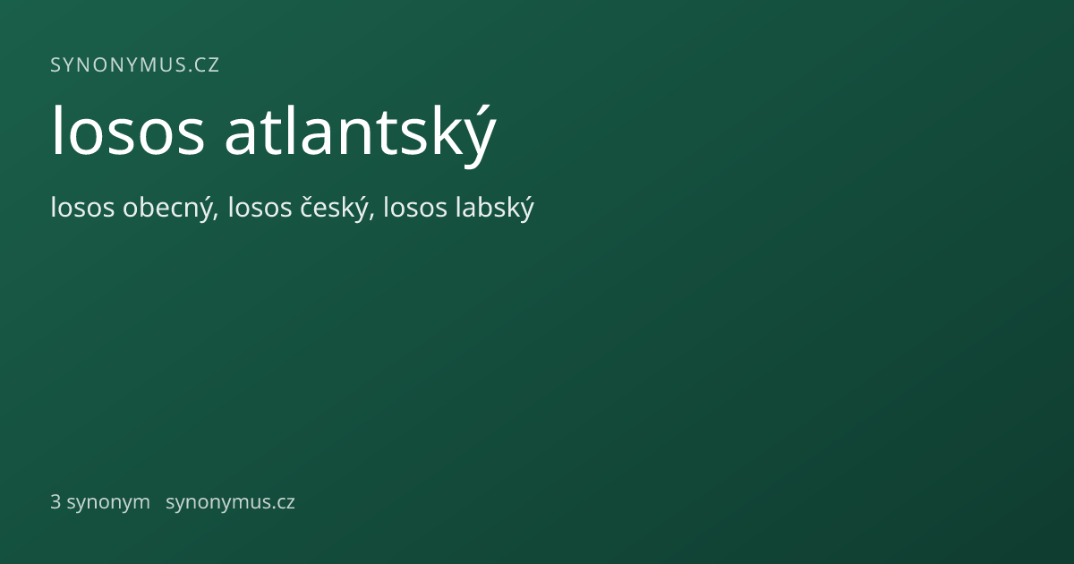 Náhled odkazu: losos atlantský