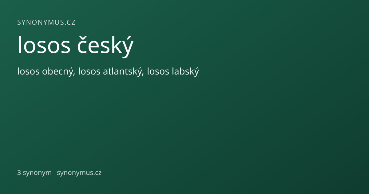 Náhled odkazu: losos český