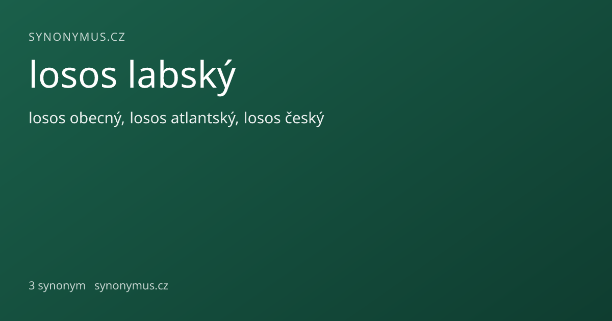 Náhled odkazu: losos labský