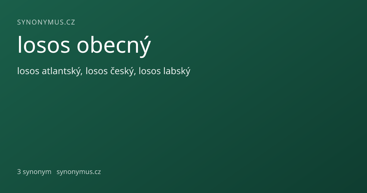 Náhled odkazu: losos obecný