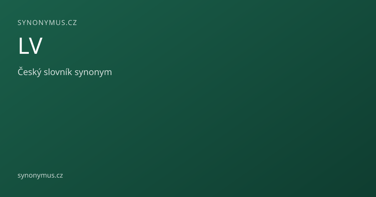 Náhled odkazu: LV