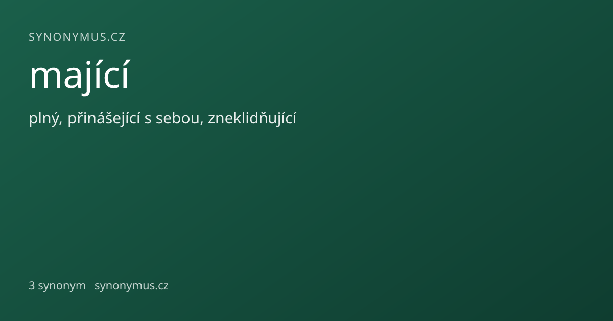 Náhled odkazu: mající