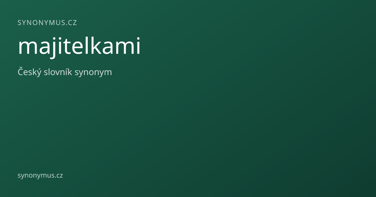 Náhled odkazu: majitelkami