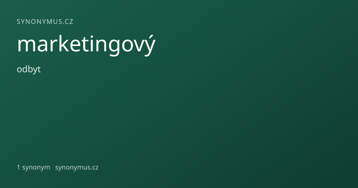 Náhled odkazu: marketingový