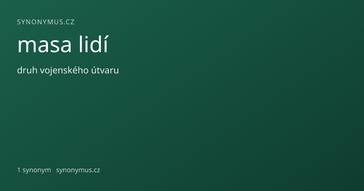 Náhled odkazu: masa lidí