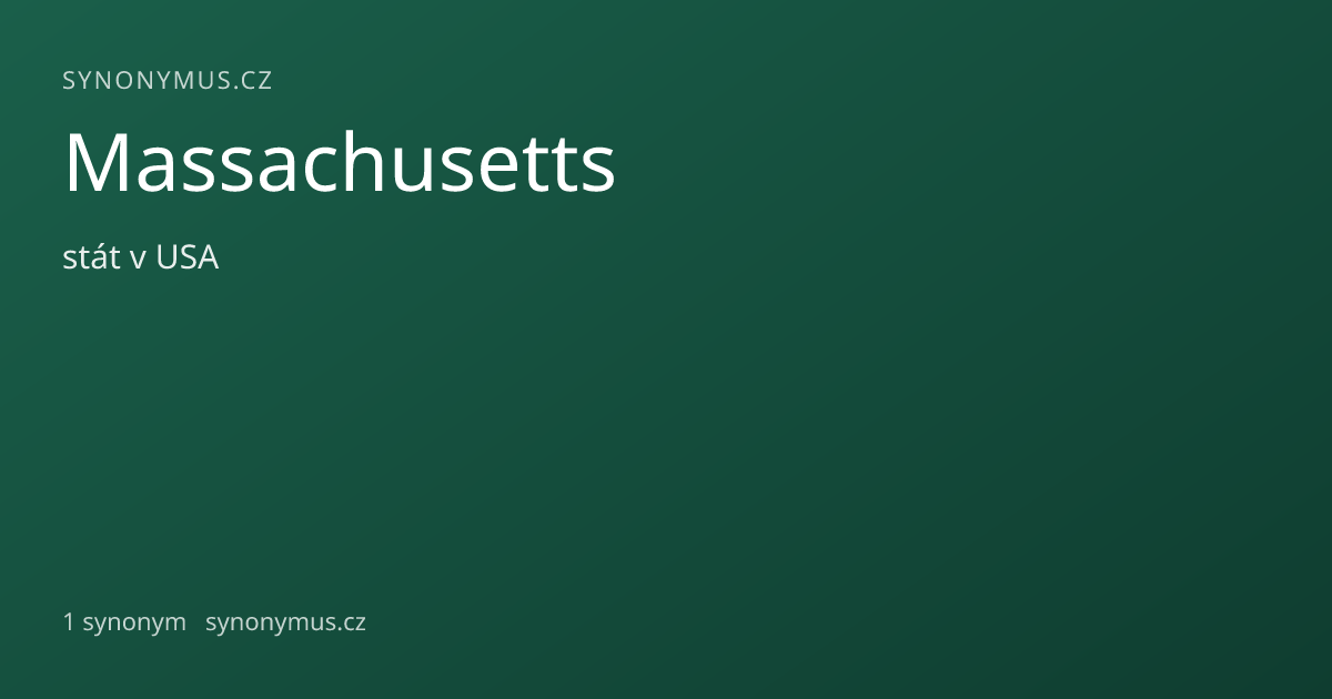 Náhled odkazu: Massachusetts