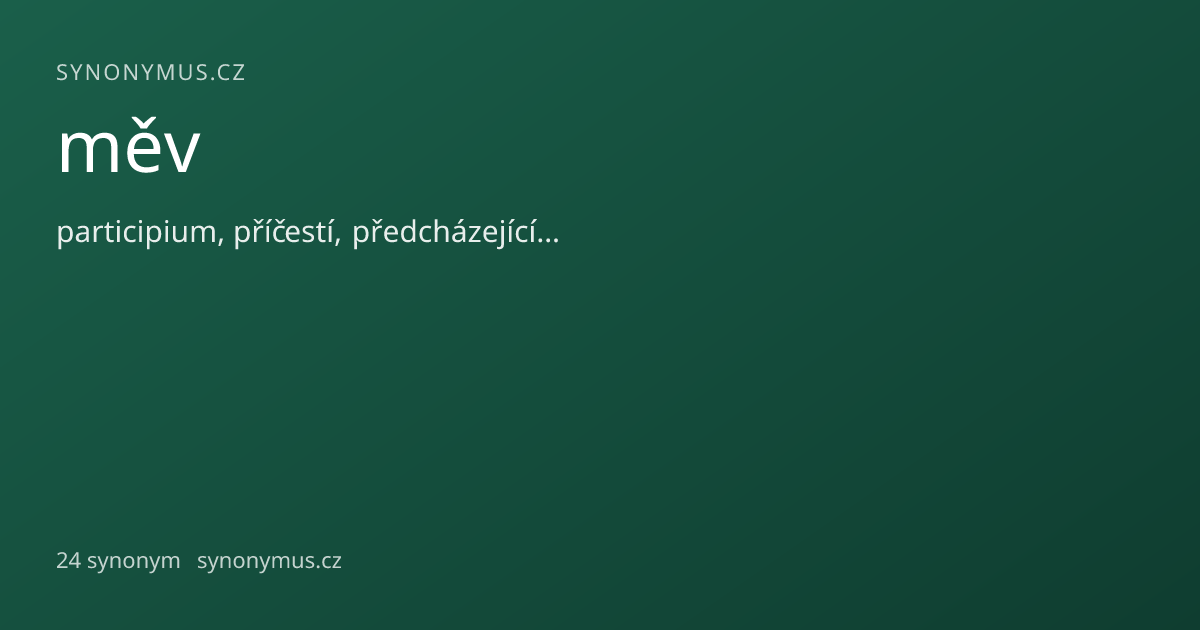 Náhled odkazu: měv
