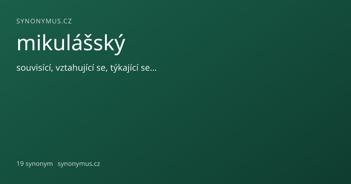 Náhled odkazu: mikulášský