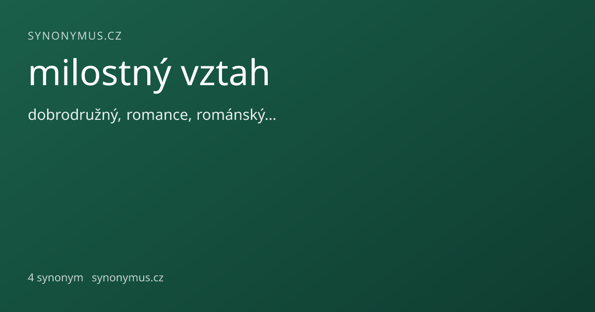 Náhled odkazu: milostný vztah