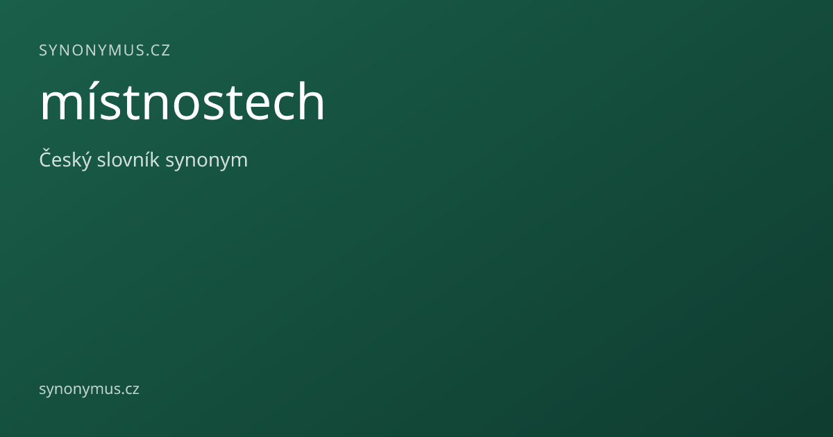Náhled odkazu: místnostech