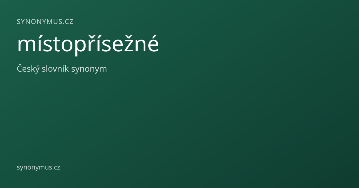 Náhled odkazu: místopřísežné