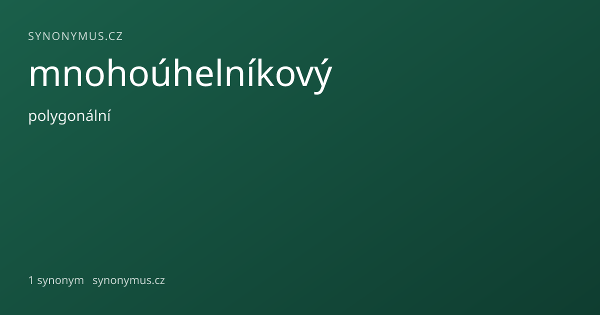 Náhled odkazu: mnohoúhelníkový