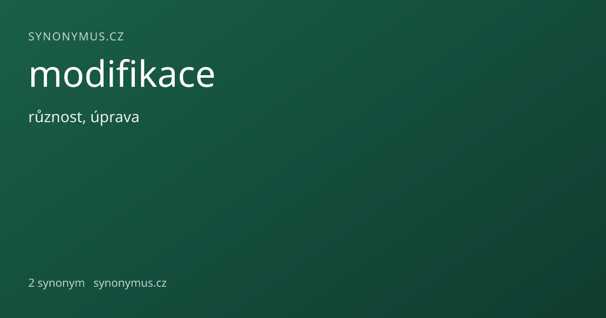 Náhled odkazu: modifikace