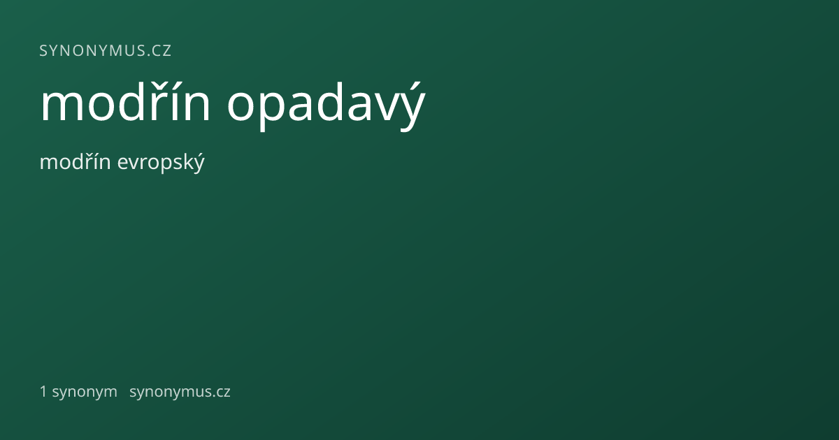 Náhled odkazu: modřín opadavý