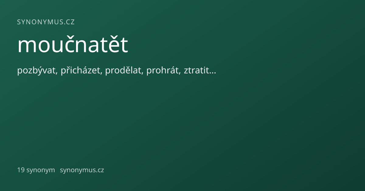 Náhled odkazu: moučnatět