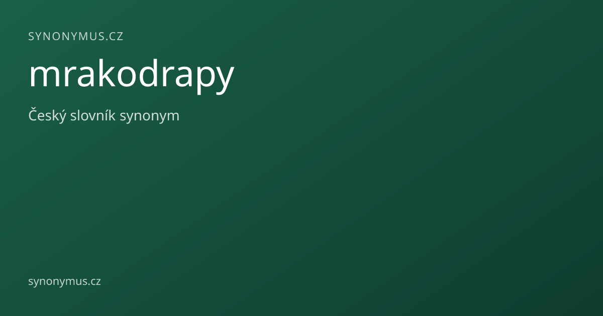 Náhled odkazu: mrakodrapy