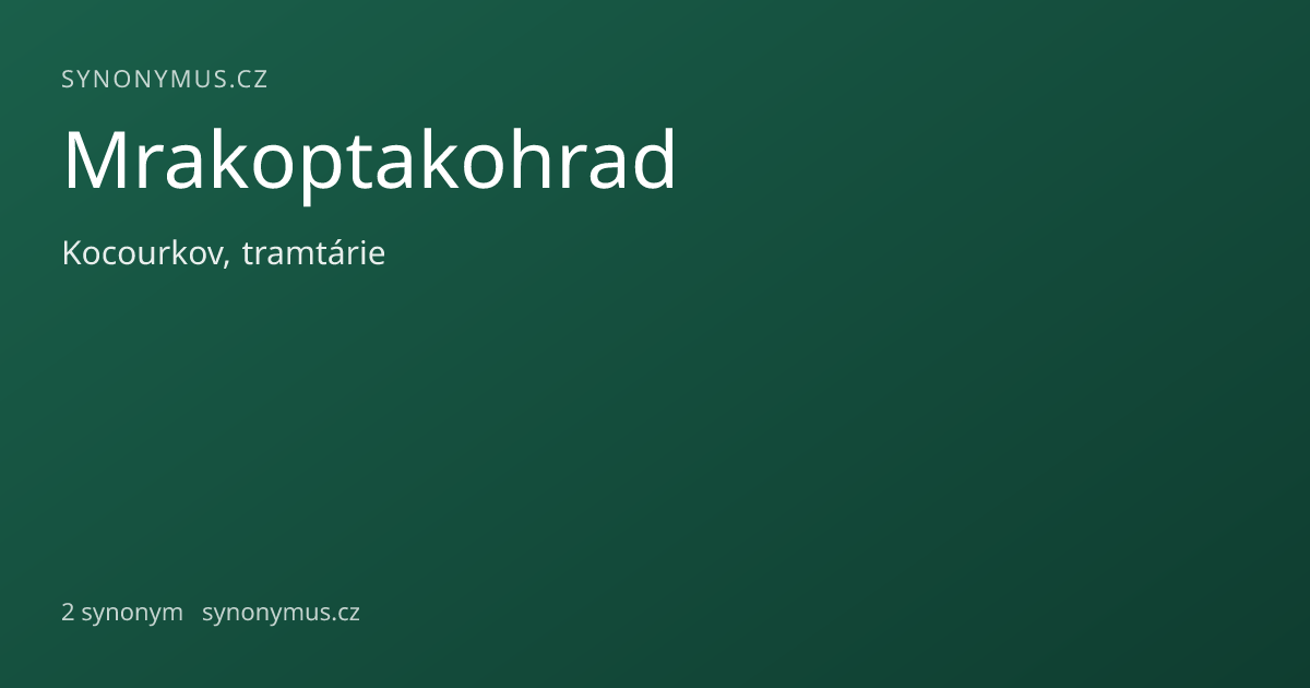 Náhled odkazu: Mrakoptakohrad