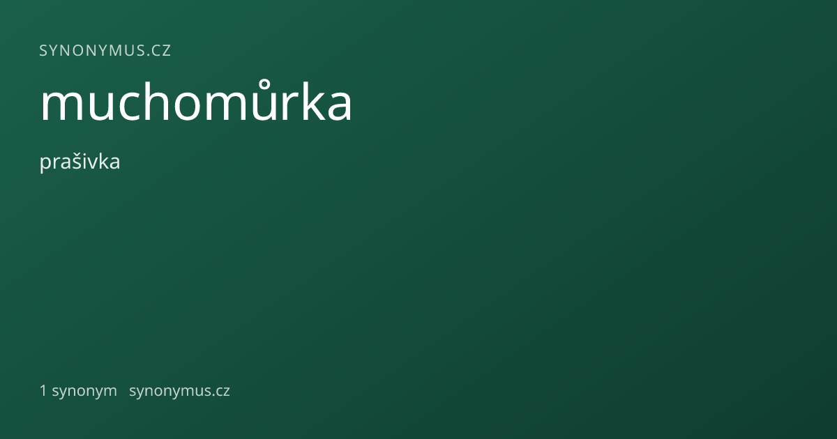 Náhled odkazu: muchomůrka