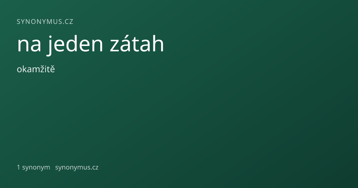 Náhled odkazu: na jeden zátah