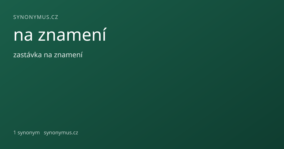 Náhled odkazu: na znamení