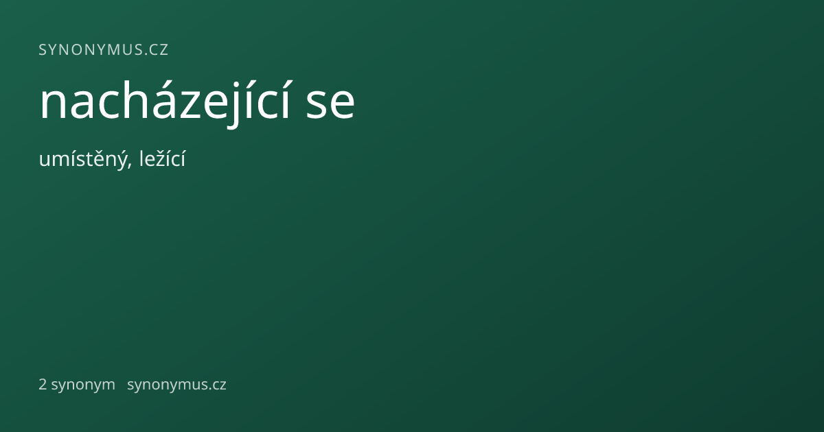 Náhled odkazu: nacházející se