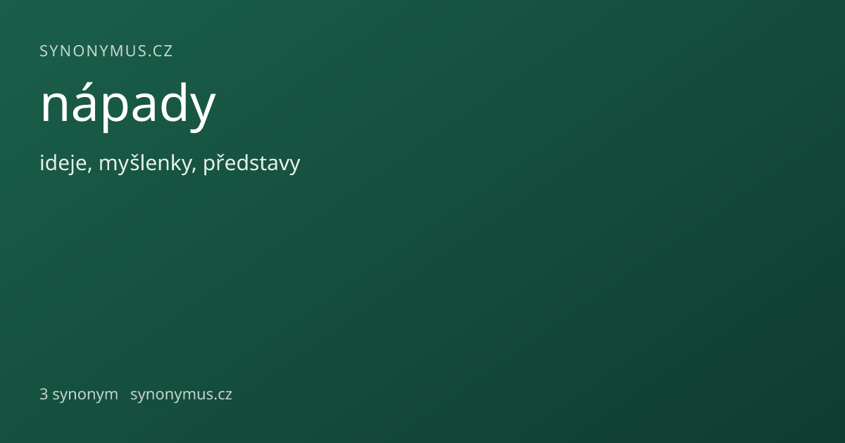 Náhled odkazu: nápady