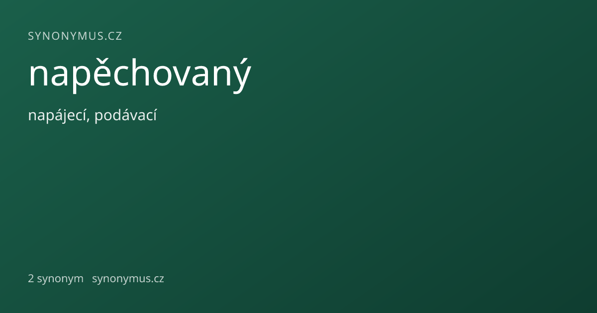 Náhled odkazu: napěchovaný