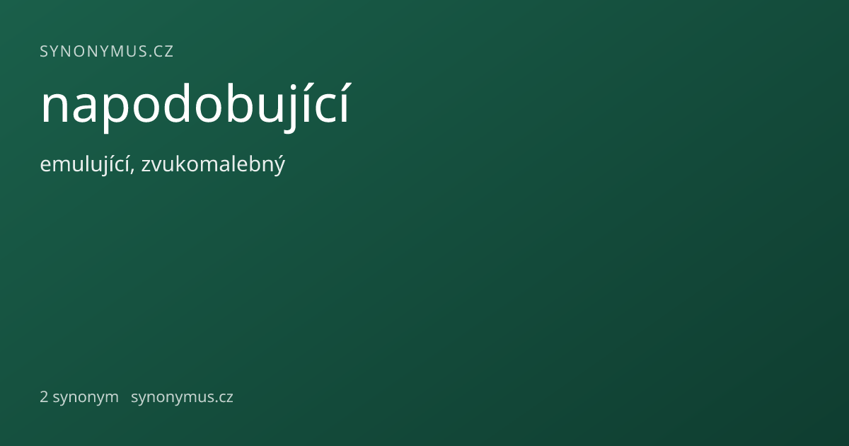 Náhled odkazu: napodobující