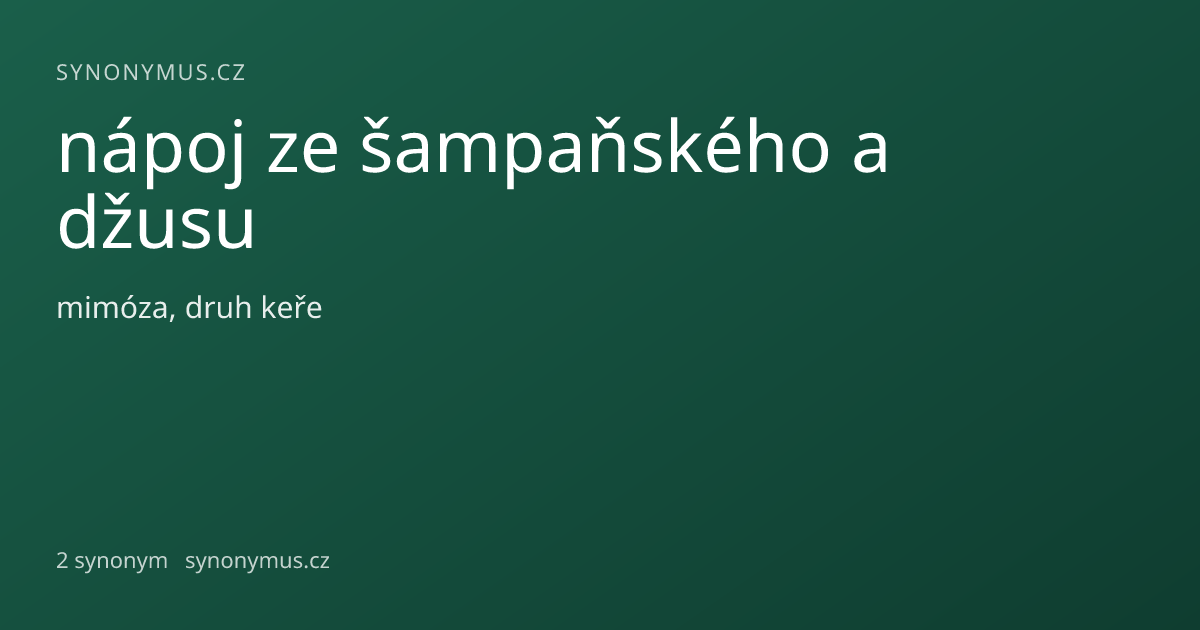 Náhled odkazu: nápoj ze šampaňského a džusu