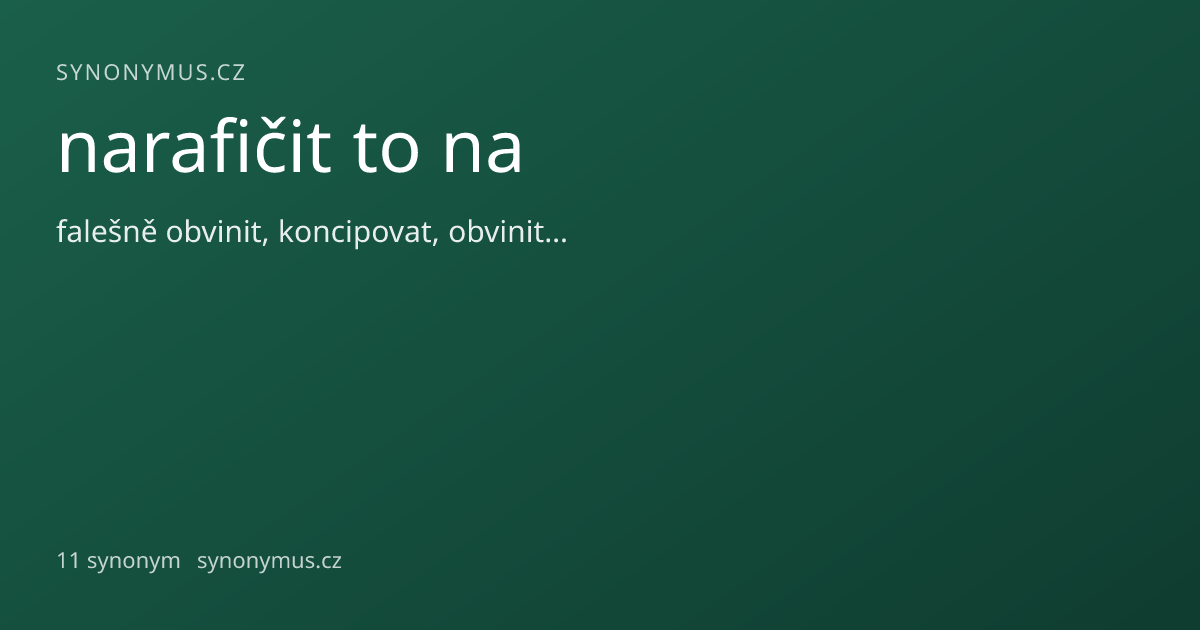 Náhled odkazu: narafičit to na
