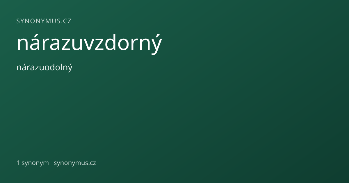 Náhled odkazu: nárazuvzdorný