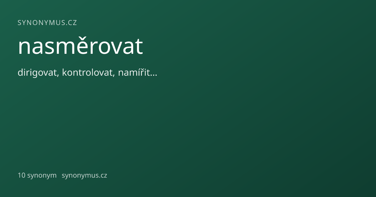 Náhled odkazu: nasměrovat