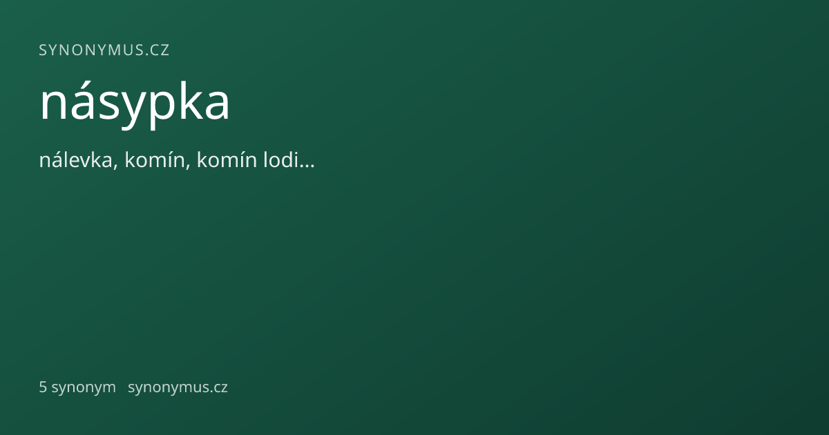 Náhled odkazu: násypka