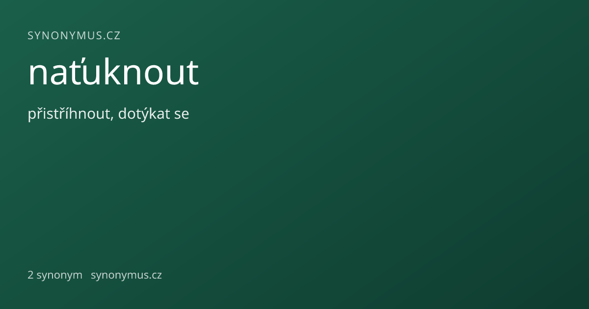Náhled odkazu: naťuknout