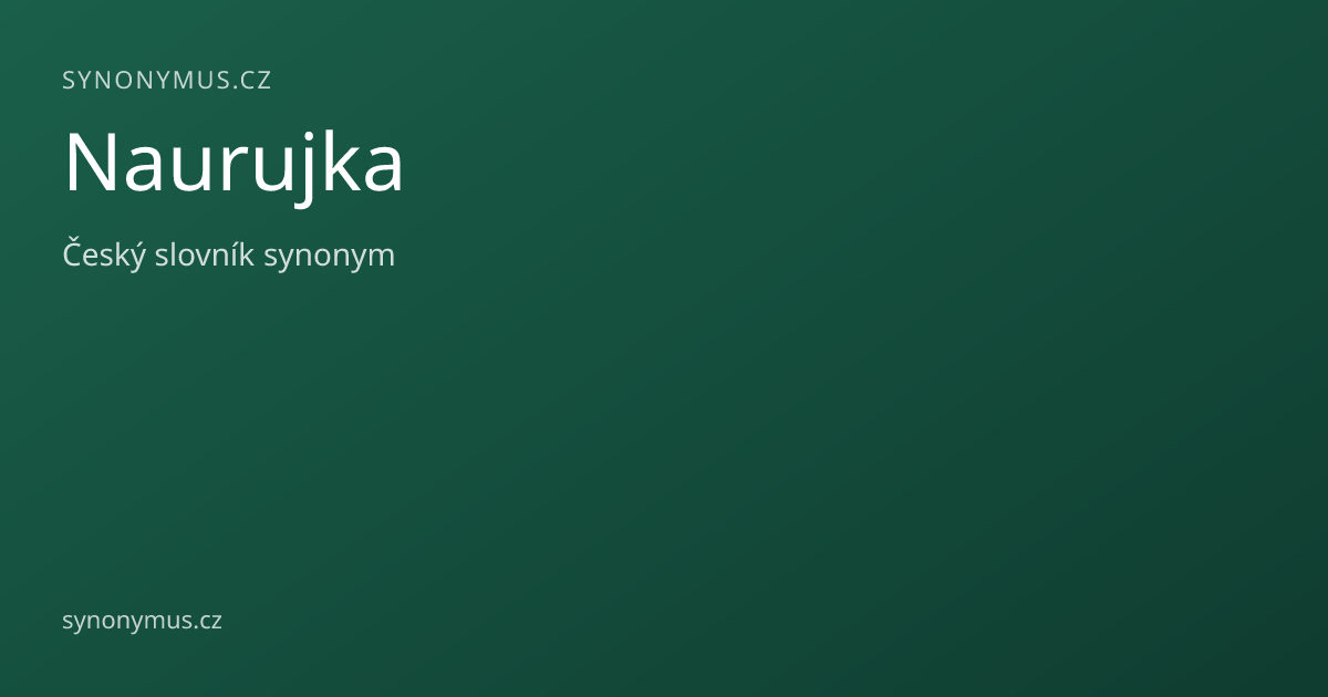 Náhled odkazu: Naurujka
