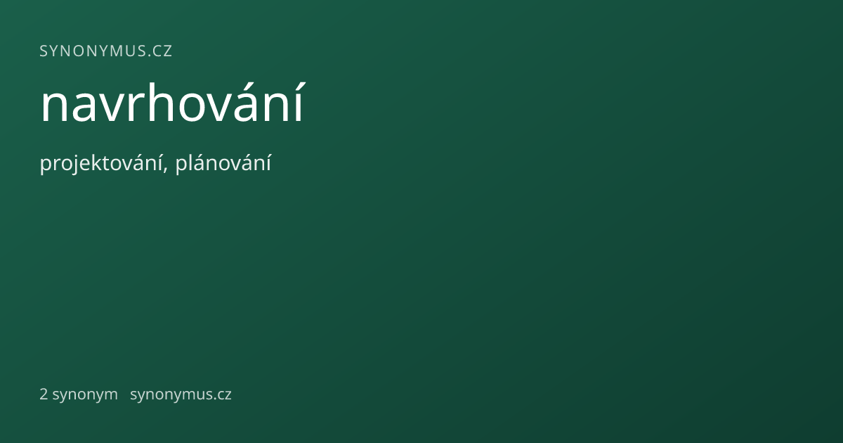 Náhled odkazu: navrhování