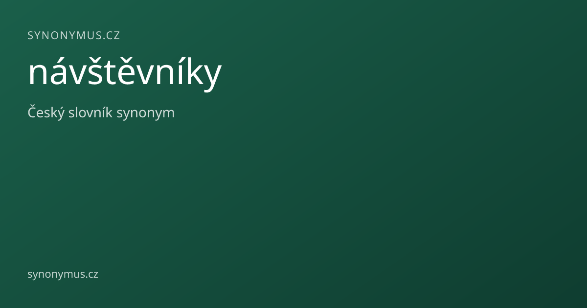 Náhled odkazu: návštěvníky